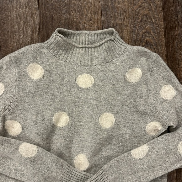 J. Crew Always Polka Dot Merino Sweater - Picture 4 of 8